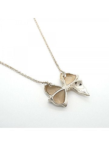 Tiffany & Co. Tiffany &amp; Co. Ribbon Necklace, Sterling Silver 925, Women's (view 2)