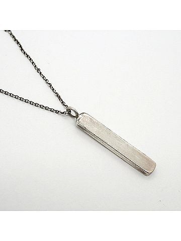 Tiffany & Co. Tiffany &amp; Co. Notes Bar Necklace, 1PD (Diamond), Sterling Silver 925, Ladies' Necklace (view 2)
