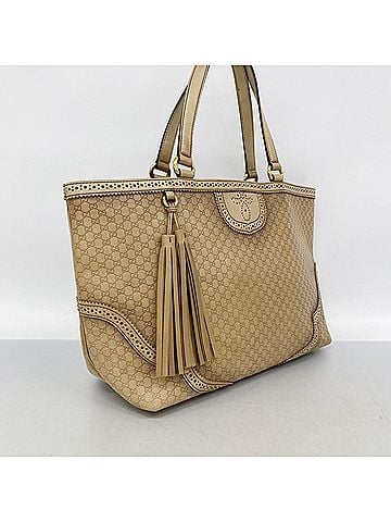 Gucci Gucci Microguccissima Tote Bag 296910 Leather Brown Women's P3280080 (view 2)