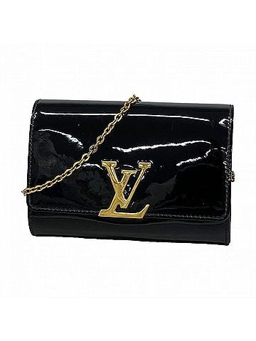 Louis Vuitton Louis Vuitton Shoulder Bag Pochette Louise PM Black Women's OP015584 (view 1)