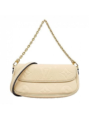 Louis Vuitton Louis Vuitton Monogram Empreinte Wallet-on-Chain Ivy Handbag M82210 Cream 2-way bag for women OP014702 (view 1)