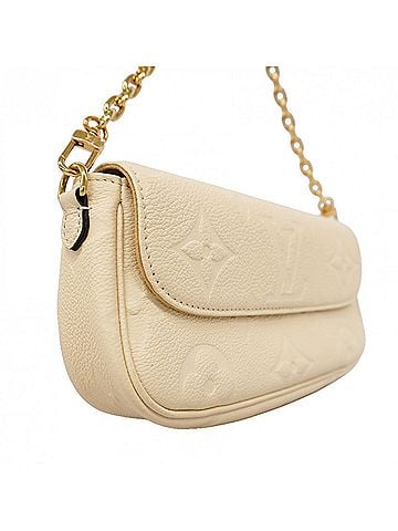 Louis Vuitton Louis Vuitton Monogram Empreinte Wallet-on-Chain Ivy Handbag M82210 Cream 2-way bag for women OP014702 (view 2)