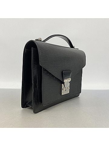 Louis Vuitton Louis Vuitton Epi Monceau 28 Handbag M52792 Noir (Women's) OP013426 (view 2)