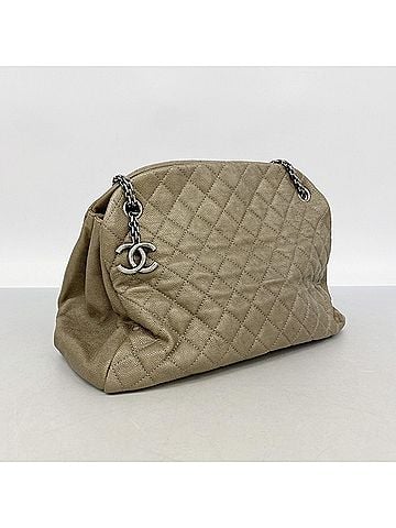 Chanel Chanel Matelassé Chain Shoulder Bag, Caviar Leather, Brown, Women's, OP013421 (view 2)