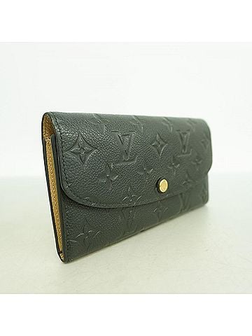 Louis Vuitton Louis Vuitton Monogram Empreinte Portefeuille Emilie Long Wallet M62369 Noir (Women's) OP013214 (view 2)