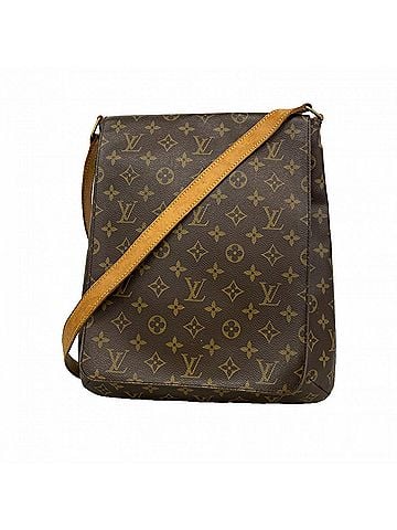 Louis Vuitton Louis Vuitton Monogram Musette Shoulder Bag M51256 Brown Women's OP012880 (view 1)