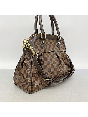 Louis Vuitton Louis Vuitton Damier Trevi PM Handbag N51997 Ebene 2-way bag for women OP012193 (view 2)