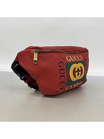 Gucci Gucci Bag/Waist Bag 530412 Leather Red Men's OP012139 (view 2)