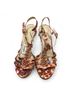 Adrienne Vittadini Floral Multi Color Wedges Size 8 - photo 5