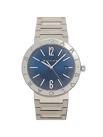 Bvlgari BVLGARI BB41S Men's Watch, Date, Blue, Automatic, Self-winding Watch (view 1)