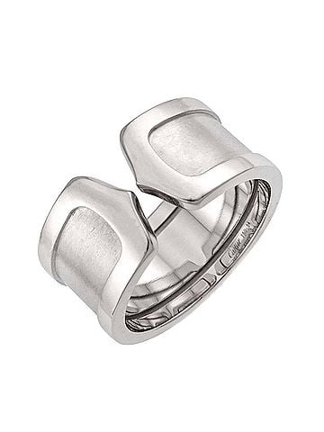 Cartier Cartier C2 #54 Ring, 18K WG White Gold 750, 2C Ring (view 1)