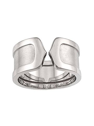 Cartier Cartier C2 #54 Ring, 18K WG White Gold 750, 2C Ring (view 2)