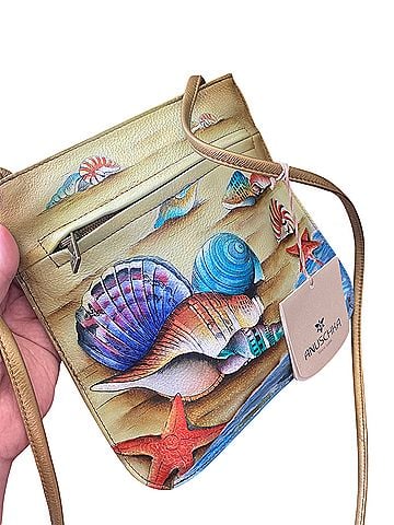 Anuschka Leather Crossbody Bag (view 2)