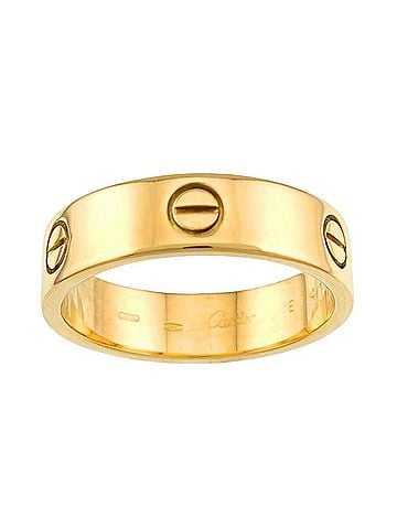 Cartier Cartier Love Ring #66, 18K YG Yellow Gold 750. (view 2)