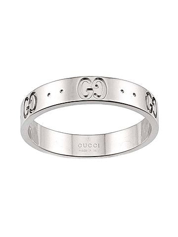 Gucci Gucci Icon Ring #17, 18K WG (White Gold 750) (view 2)