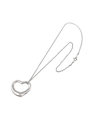 Tiffany & Co. Tiffany &amp; Co. Heart Necklace, 27mm wide, 46cm long, Sterling Silver (SV 925) Necklace (view 2)