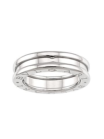 Bvlgari Bulgari BVLGARI B-zero1 1-band ring #49 18K WG white gold 750 (view 2)