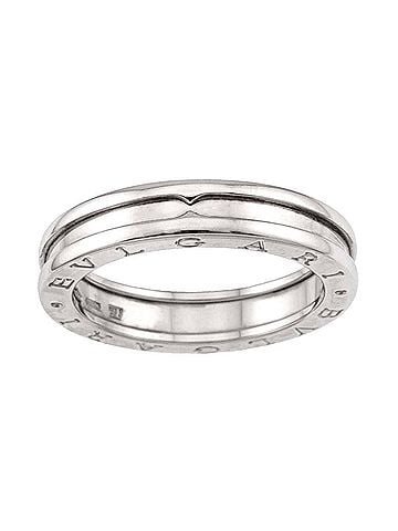 Bvlgari Bulgari BVLGARI B-ZERO1 1-band ring #62, 18K WG (White Gold 750) (view 2)