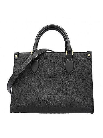 Louis Vuitton Louis Vuitton Monogram Empreinte OnTheGo PM Handbag M45653 Noir (Black) 2-way bag for women (view 1)