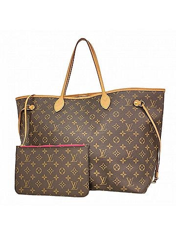 Louis Vuitton Louis Vuitton Monogram Neverfull GM Tote Bag M40991 Fuchsia (Women's) (view 1)