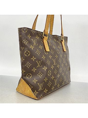 Louis Vuitton Louis Vuitton Monogram Cabas Piano Tote Bag M51148 Brown Women's (view 2)