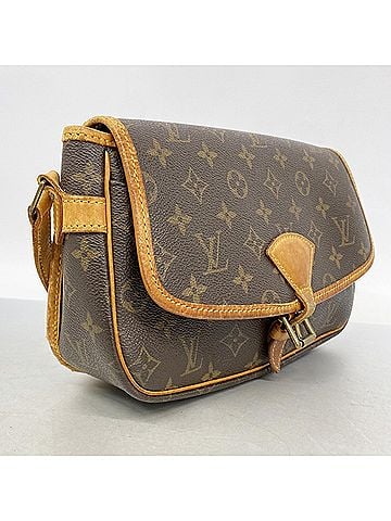 Louis Vuitton Louis Vuitton Monogram Sologne Shoulder Bag M42250 Brown Women's (view 2)