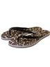 Tory Burch Animal Print Multi Color Flip Flops Size 8 - photo 1