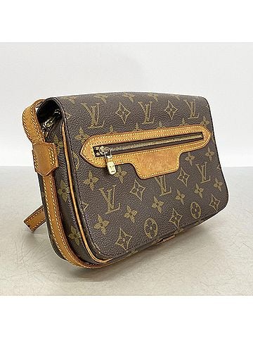 Louis Vuitton Louis Vuitton Monogram Saint Germain 24 Shoulder Bag M51210 Brown Women's (view 2)