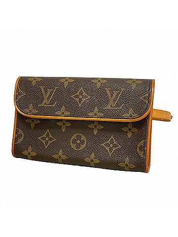 Louis Vuitton Louis Vuitton Bag/Waist Bag Monogram Pochette Florentine M51855 Brown Women's (view 1)