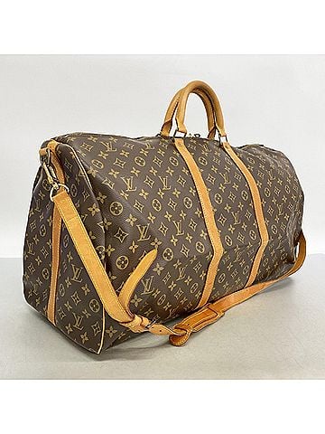 Louis Vuitton Louis Vuitton Bags - Boston Monogram Keepall Bandoulière 60 M41412 Brown Men's &amp; Women's (view 2)