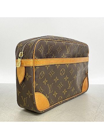 Louis Vuitton Louis Vuitton Monogram Compiegne 28 Clutch Bag M51845 Brown Men's (view 2)