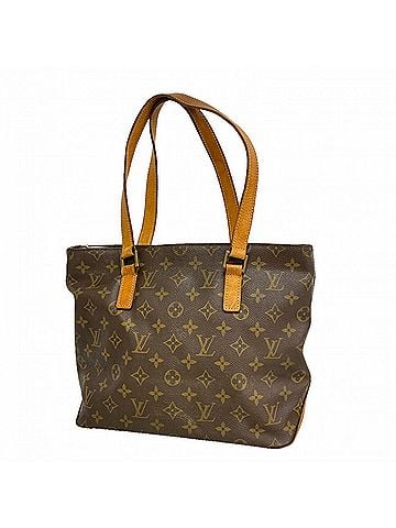 Louis Vuitton Louis Vuitton Monogram Cabas Piano Tote Bag M51148 Brown Women's (view 1)