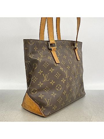 Louis Vuitton Louis Vuitton Monogram Cabas Piano Tote Bag M51148 Brown Women's (view 2)