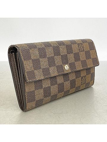 Louis Vuitton Louis Vuitton Damier Portefeuille Sarah Long Wallet N61734 Ebene Women's (view 2)