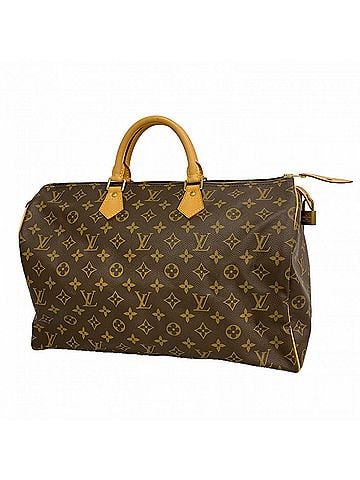 Louis Vuitton Louis Vuitton Monogram Speedy 40 Handbag M41106 Brown Women's (view 1)