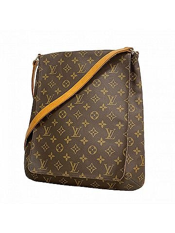 Louis Vuitton Louis Vuitton Monogram Musette Shoulder Bag M51256 Brown Women's (view 1)
