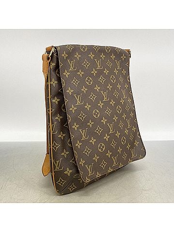 Louis Vuitton Louis Vuitton Monogram Musette Shoulder Bag M51256 Brown Women's (view 2)