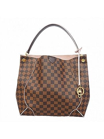 Louis Vuitton Louis Vuitton Damier Caissa Hobo Shoulder Bag N41556 Rose Ballerine (Women's) (view 1)