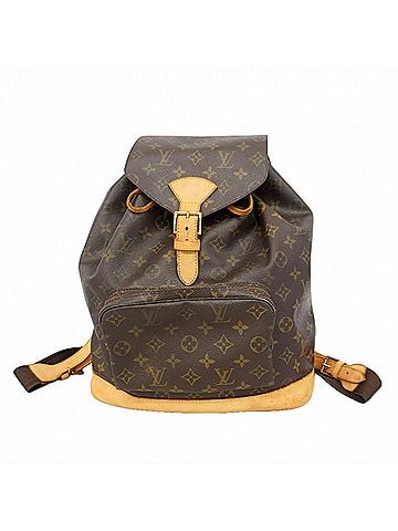 Louis Vuitton Louis Vuitton Monogram Montsouris GM Backpack/Daypack M51135 Brown (Women's) (view 1)