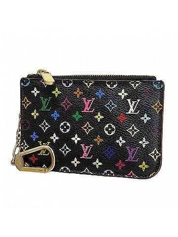 Louis Vuitton Louis Vuitton Monogram Multicolor Pochette Clé M93735 Noir Grenade Women's Wallet/Coin Case (view 1)