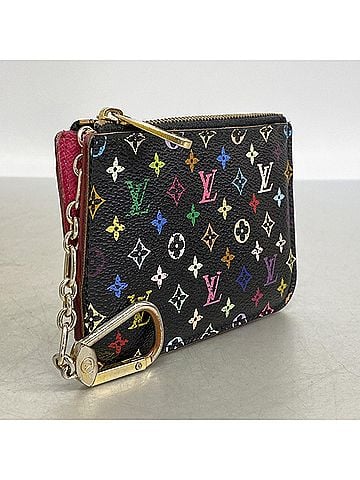 Louis Vuitton Louis Vuitton Monogram Multicolor Pochette Clé M93735 Noir Grenade Women's Wallet/Coin Case (view 2)