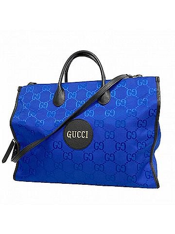 Gucci Gucci Off the Grid Tote Bag 630353 Nylon Blue 2-way for Men and Women (view 1)