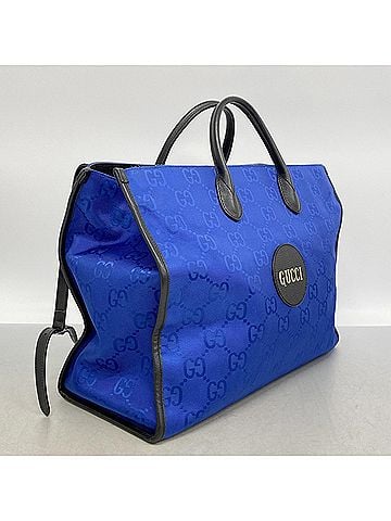 Gucci Gucci Off the Grid Tote Bag 630353 Nylon Blue 2-way for Men and Women (view 2)