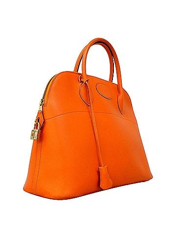 Hermès Hermes Bolide 35 Handbag, Swift Leather, Orange, ?B Stamp, 2-way bag for women (view 2)