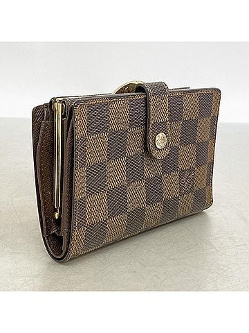 Louis Vuitton Louis Vuitton Damier Portefeuille Viennois Wallet N61674 Ebene Women's (view 2)