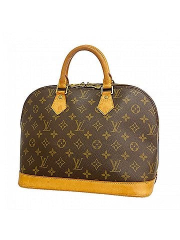 Louis Vuitton Louis Vuitton Alma Monogram Handbag M51130 Brown Women's (view 1)