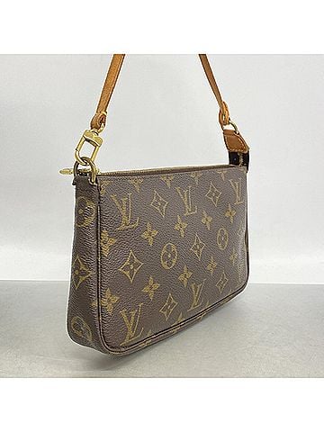 Louis Vuitton Louis Vuitton Monogram Pochette Accessoires Bag/Pouch M51980 Brown Women's (view 2)