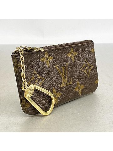 Louis Vuitton Louis Vuitton Monogram Pochette Clé M62650 Brown Wallet/Coin Case for Men and Women (view 2)