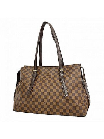 Louis Vuitton Louis Vuitton Damier Chelsea Shoulder Bag N51119 Ebene (Women's) (view 1)