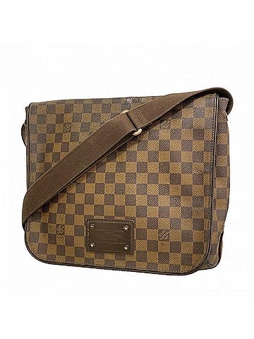 Louis Vuitton Louis Vuitton Damier Brooklyn MM Shoulder Bag N51211 Ebene Women's (view 1)
